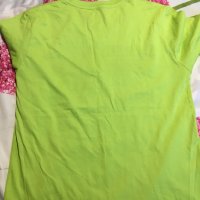 Мъжка тениска Armani Exchange Neon Green Silver Reflective S Small, снимка 3 - Тениски - 26010155