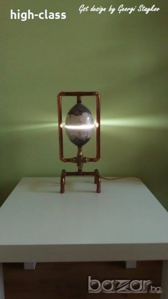 Спешно Лампа Драконово яйце- by Games of Thrones-минималист дизайн-Led-Cooper-Скулптура, снимка 1