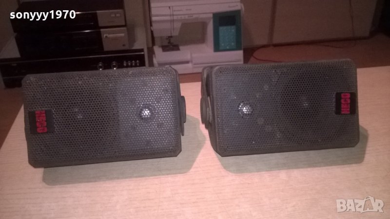 Heco cas 100-2x80w/4ohm-2 броя-внос швеицария, снимка 1