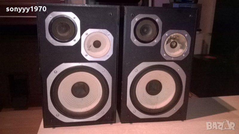 fisher sme-173 2x50w/8ohm-43х26х19см-внос швеицария, снимка 1