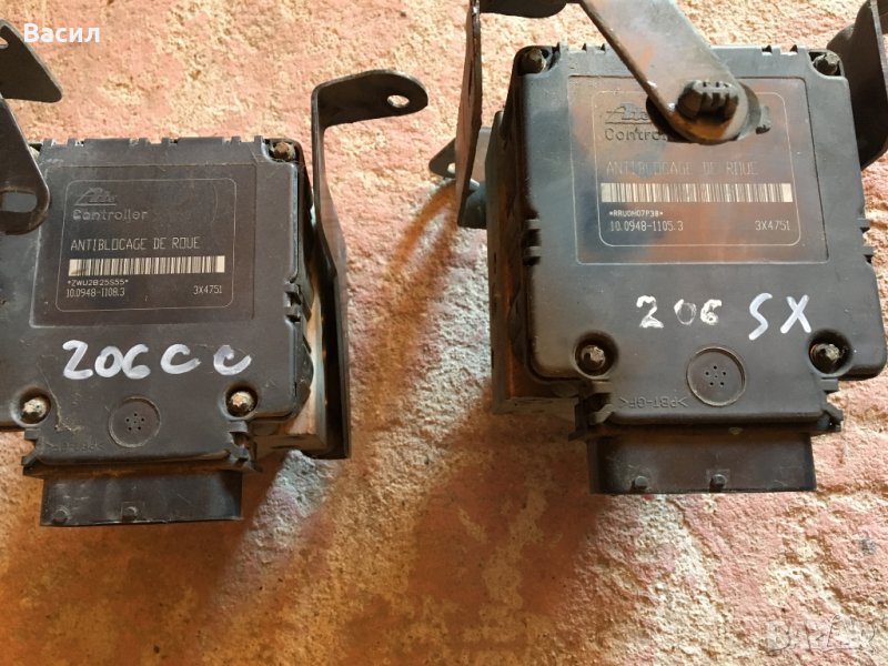 ABS модул Peugeot 206 Пежо 206 ATE спирачна система, снимка 1