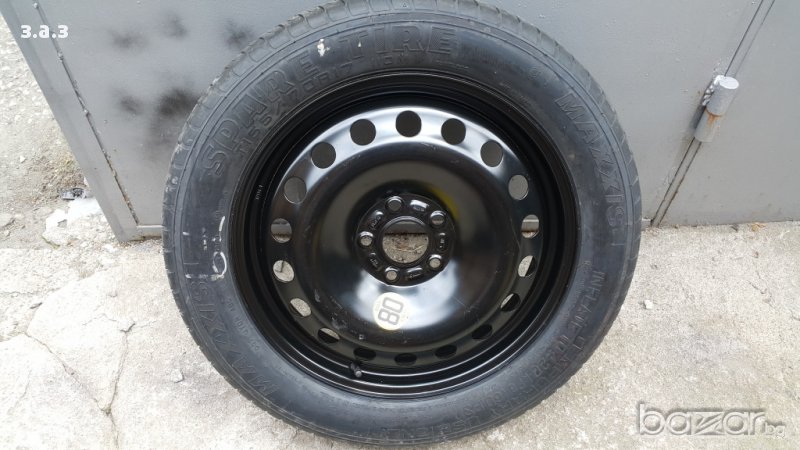 Резервна гума патерица 16, 17, 18 и 19цола 5x108 за peugeot, volvo, citroen, форд , снимка 1