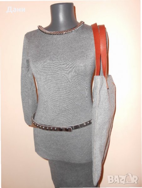 Дълга рокля по- тялото  Zara Knit, снимка 1