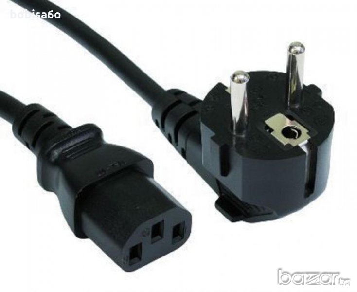 Захранващ кабел за компютър или монитор, снимка 1