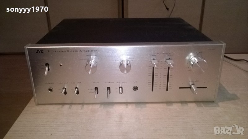 jvc stereo amplifier-made in japan-внос швеицария, снимка 1