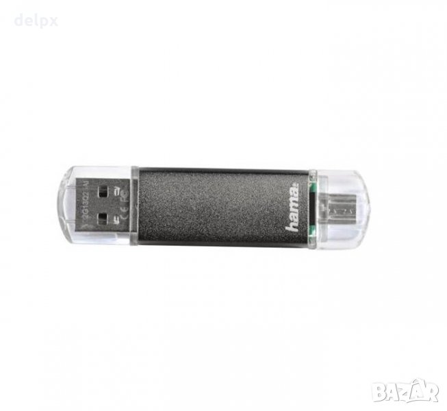 Флаш памет HAMA преносима DUAL USB/MICRO USB 2.0 64GB, снимка 1