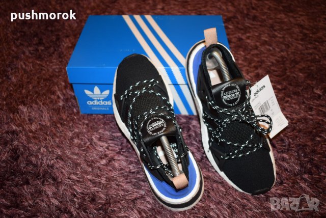 Adidas Originals Arkyn W Boost Unisex Running Shoes Black/Royal Blue, снимка 2 - Маратонки - 25448975