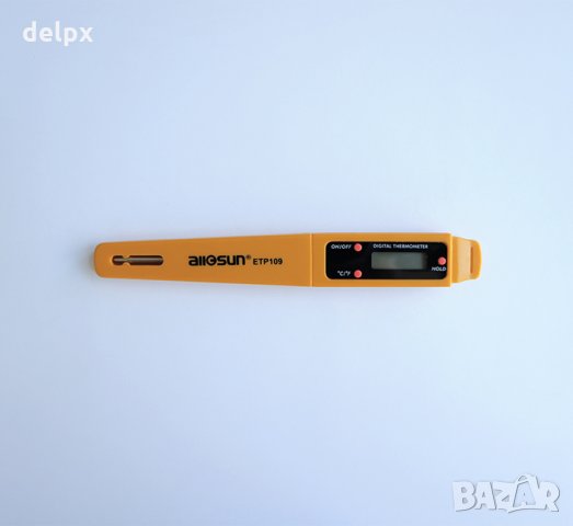 Термометър за храни и течности тип шило -40°C до 250°C 70mm, снимка 1 - Друга електроника - 23393722