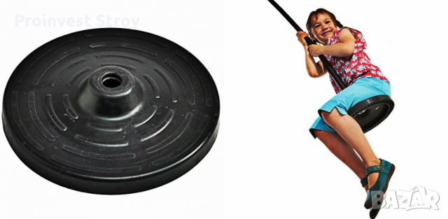 Седалка за люлка диск гумена АС2007 Ф 28 см.