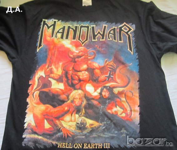 тениска на Manowar