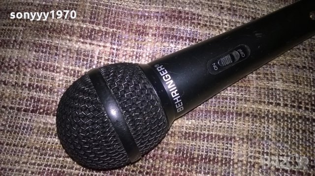 behringer microphone-здрав жичен профи-внос швеицария, снимка 2 - Микрофони - 21864608
