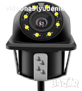 1.8мм 170° 656x492 Универсална Камера за Кола за Задно Виждане с 8 LED за Перфектно Нощно Виждане, снимка 2 - Навигация за кола - 25807695