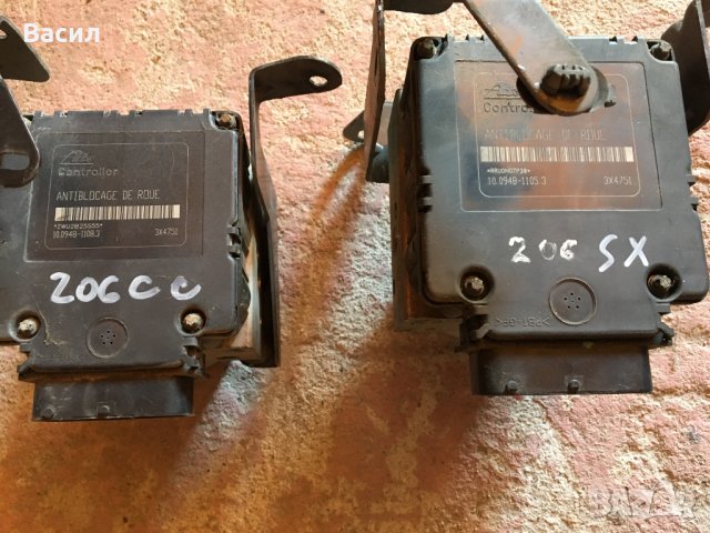 ABS модул Peugeot 206 Пежо 206 ATE спирачна система, снимка 1