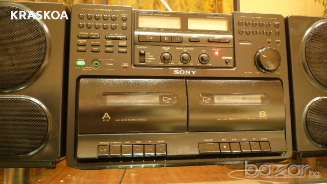 SONY CFD-750L, снимка 6 - Ресийвъри, усилватели, смесителни пултове - 10581991