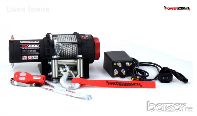 Лебедка за ATV и UTV KangarooWinch K 4000 lb (1814kg) PowerWnch - НОВА, снимка 5 - Аксесоари и консумативи - 17284950
