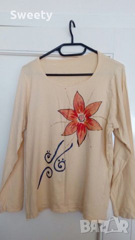 Блуза с дълъг ръкав