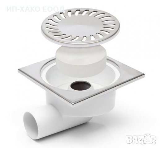 РАЗПРОДАЖБА!!! Подов сифон НЕПТУН - Страничен 