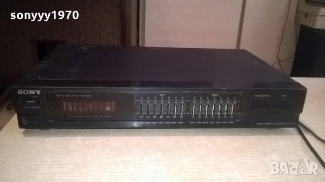 sony seq-310 stereo equalizer-7 band spectrum analyzer-japan