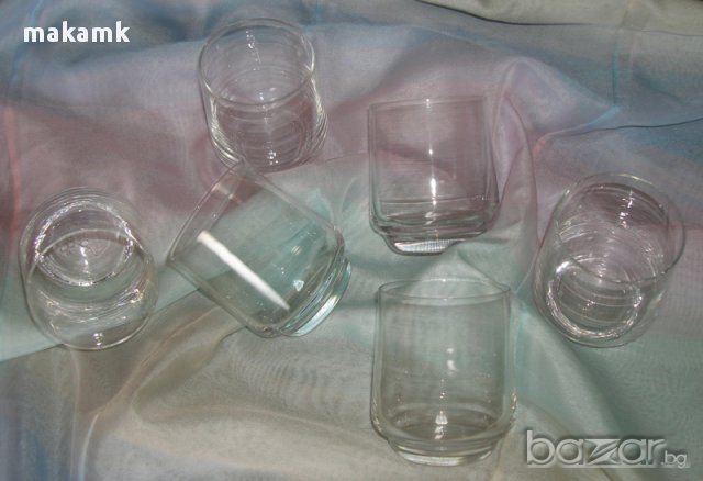 Кристални негравирани чаши, Кварц Сливен , снимка 6 - Чаши - 10492456