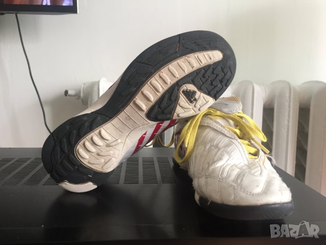 кожени футболни обувки Adidas Predator Absolado PS TRX TF J, снимка 6 - Детски маратонки - 22930579