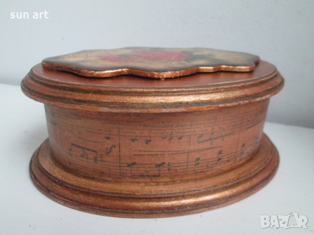 старинна кутийка за бижута -елипса, снимка 7 - Подаръци за жени - 23200442