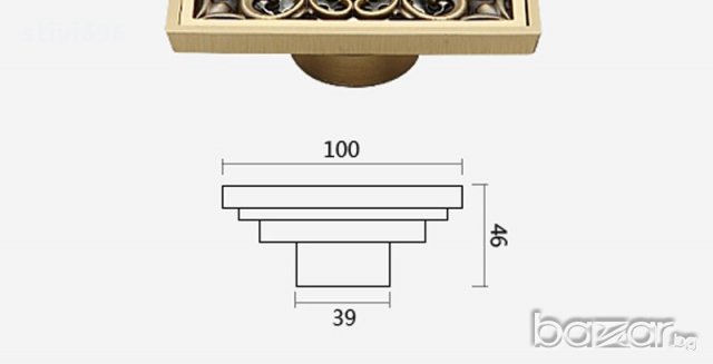 Сифон за баня 2 --100 % месинг, снимка 7 - Други стоки за дома - 18052156