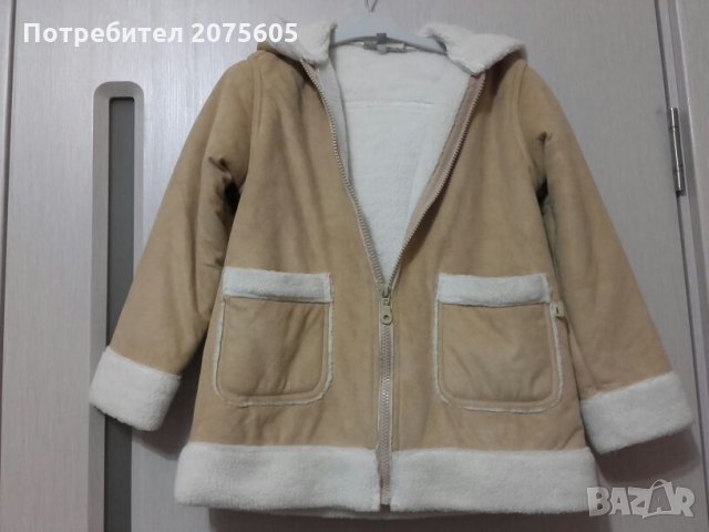Топло палтенце ръст 116 см., снимка 3 - Детски якета и елеци - 23905117