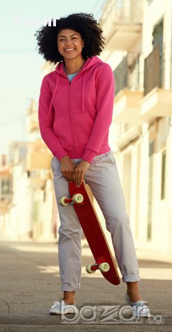 Дамски втален суичър от пухкава вата PREMIUM, снимка 2 - Суичъри - 16431406