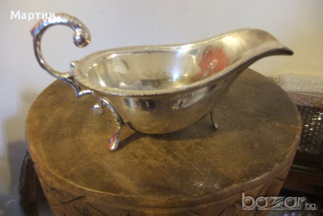 Стар масивен посребрен - Съд !  (01059), снимка 4 - Други - 13402996