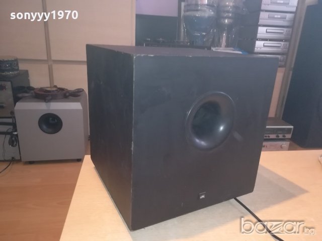 jbl sub125-powered subwoofer-36х33х33см-внос швеицария, снимка 2 - Тонколони - 20484309