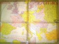Колекционерски географски карти от вестници печатани през 1939-1941, снимка 7