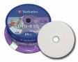 DVD+R DL 8.5GB full face printable Verbatim - празни дискове, двуслойни 