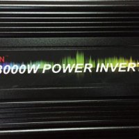 Инвертор 3000W на напрежение от 12V или 24V на 220V, снимка 3 - Аксесоари и консумативи - 23936216