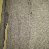 сива блуза яка, снимка 1 - Ризи - 13074315
