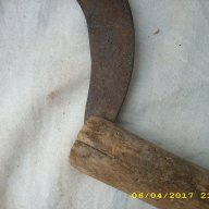 стар кован жътварски сърп, снимка 3 - Антикварни и старинни предмети - 18004655