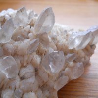 планински кристал във фелдшпат, снимка 1 - Колекции - 20329625