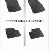 Гумени стелки за Opel Astra III H 2004->, снимка 1 - Аксесоари и консумативи - 16283429