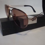 оригинални слънчеви  очила-стъкло!!!--хамелеон--м/у кафяво  и зелено--уникален дизаин  на  рамката-, снимка 3 - Слънчеви и диоптрични очила - 8760460