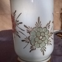 стара стъклена ваза, снимка 2 - Вази - 24430273