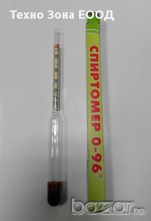 Спиртомер 0-96 градуса, снимка 1