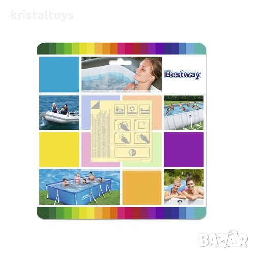 BESTWAY Комплект лепенки за надуваеми артикули 62091., снимка 1