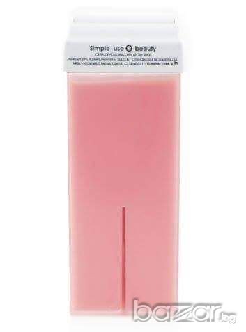 Кола маска Италия - патрон с ролка 100мл. -  - ТИТАНИЕВА (РОЗОВА), снимка 1