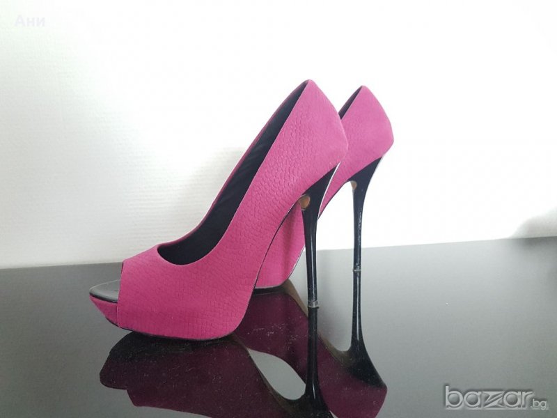 Лилави обувки Bershka 39 номер-НАМАЛЕНИЕ, снимка 1