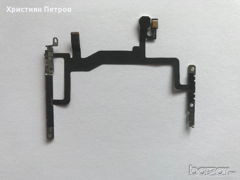 Лентов кабел със странични бутони и светкавица за iPhone 6S, снимка 1