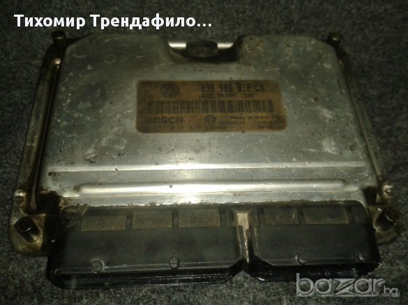 Ecu Vw Volkswagen Lupo 1.7 Sdi 038906012cm 038 906 012 Cm,0281010379 компютър за поло и лупо 1,7сди, снимка 1