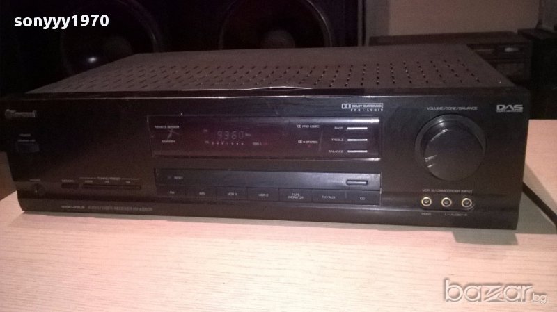 Sherwood rv-4050r receiver 5 chanel-made in uk-внос швеицария, снимка 1