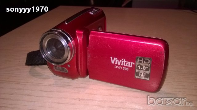 Vivitar hd usb/sd card camera 9.5/6/4см внос швеицария