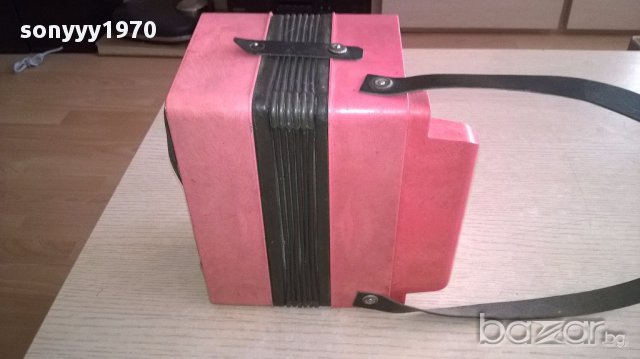 Ретро руски акордеон 20х20х12см-за колекция/ползване, снимка 6 - Акордеони - 17930322