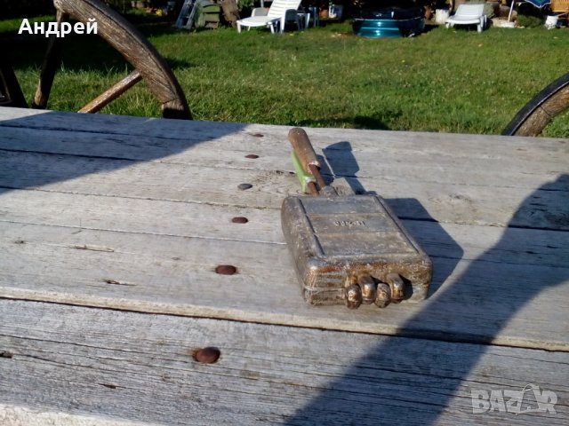 Стар уред за печене на сладки #2, снимка 2 - Антикварни и старинни предмети - 26095836