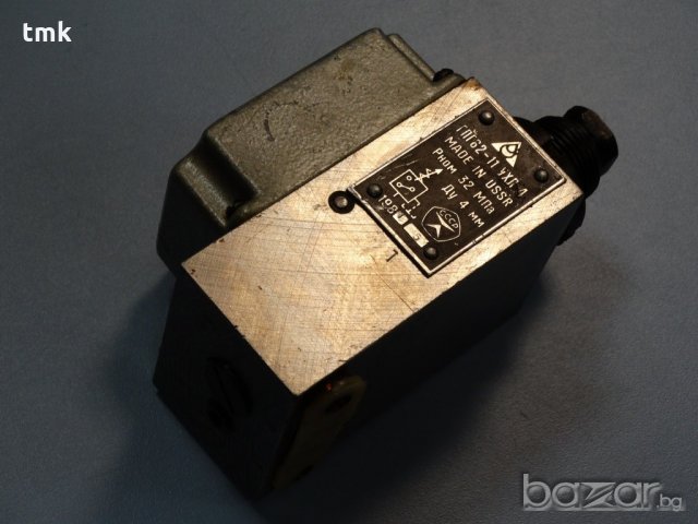 Хидравличен клапан, хидравличен пресостат за руски преси, фрези и др., снимка 2 - Резервни части за машини - 18920836